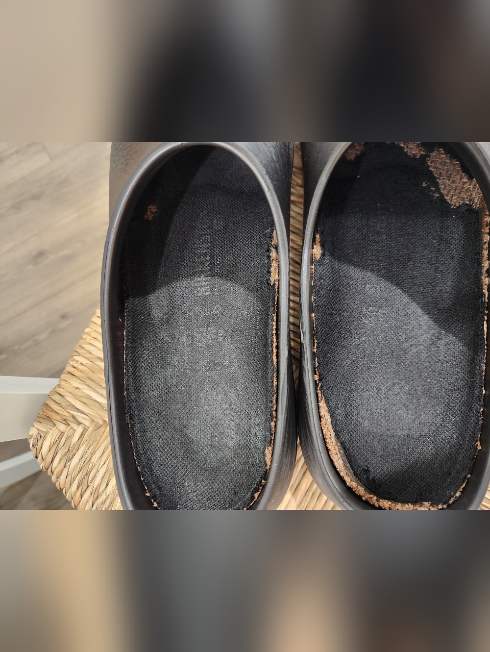Super Birki Birkenstock Black Clogs - Picture 6 of 10